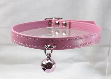 Ошейник с колокольчиком DS Fetish Collar rose with bell 262112082 фото