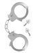 Металлические наручники Fetish Tentation Adjustable metal wrist cuffs SX1090 фото 1