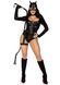 Эротический костюм кошечки Leg Avenue Fierce Feline, боди, пояс с подвязкой, маска кошки, XS, S, M, L SO9227 фото 1