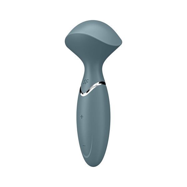Вибромассажер Satisfyer Mini Wand-er Grey, 15,5 см. SO7793 фото