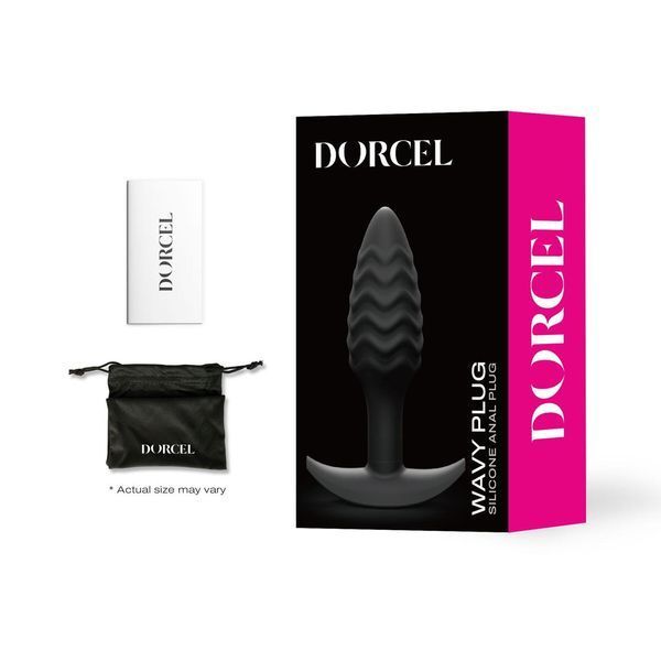 Анальная пробка Dorcel WAVY PLUG, 10,6х3 см. SO8288 фото