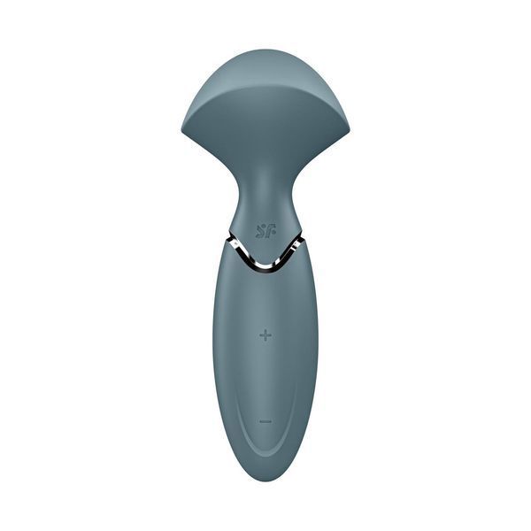 Вибромассажер Satisfyer Mini Wand-er Grey, 15,5 см. SO7793 фото