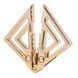 Затискачі для сосків із легкою підвіскою LOCKINK Adjustable Nipple Clamps with Light Pendant &mdash; Golden SX0848 фото 3