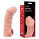 Насадка на член с отверстием для мошонки Kokos Extreme Sleeve CS 007-M, 15,6х4,7 см. SX1463 фото 4