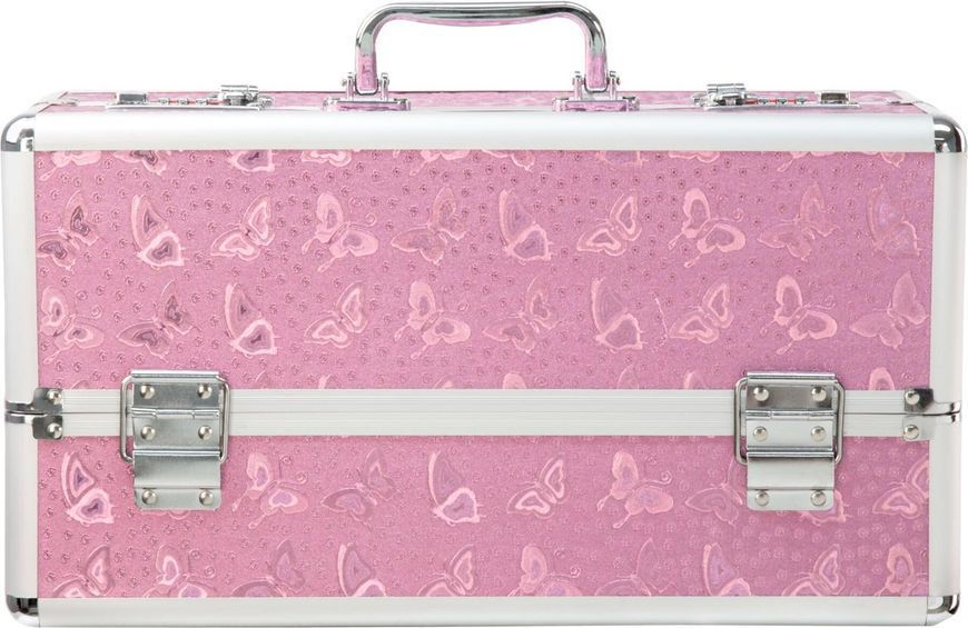 Большой бокс для хранения интимных игрушек с кодовым замком BMS Factory Large Lokable Vibrator Case Pink SO8900 фото