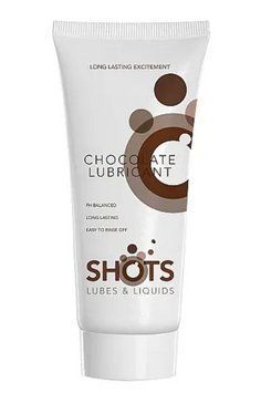 Лубрикант на водній основі з ароматом шоколаду Shots Chocolate Lubricant, 100 мл. SHT247 фото