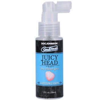 Увлажняющий оральный спрей сладкая вата Doc Johnson GoodHead&ndash;Juicy Head&ndash;Dry Mouth Spray &ndash; Cotton Candy, 59 мл. SO6070 фото