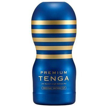 Мастурбатор Tenga Premium Original Vacuum Cup (глибока ковтка) з вакуумною стимуляцією, 15,5х7 см. SO5107 фото
