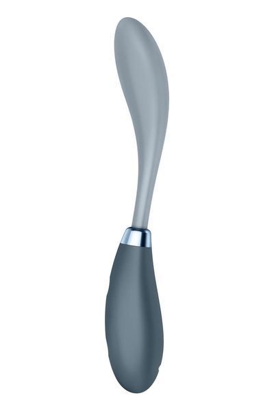 Вибратор Satisfyer G-Spot Flex 3 Grey, гибкий ствол с фиксацией положения, 20х3 см. SO6727 фото