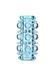 Насадка на пеніс з кульками та вусиками Stretchy Sleeve Blue 62530067-00013 фото