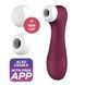 Смарт-вакуумний стимулятор із вібрацією Satisfyer Pro 2 Generation 3 with Liquid Air Connect App Wine Red SO7774 фото 2
