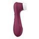 Смарт-вакуумний стимулятор із вібрацією Satisfyer Pro 2 Generation 3 with Liquid Air Connect App Wine Red SO7774 фото 3