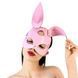 Шкіряна маска Зайчики Art of Sex - Bunny mask, колір Рожевий SO9647 фото 1