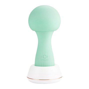 Вібромасажер Otouch MUSHROOM Teal, 7 режимів, функція нічника, технологія &laquo;старт-стоп&raquo;, 12х5,5 см. SO9399 фото