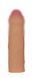 Насадка на член из силикона - Revolutionary Silicone Nature Extender Add 1" Flesh, 16,5х4,5 см. 6452LVTOY139 фото 1