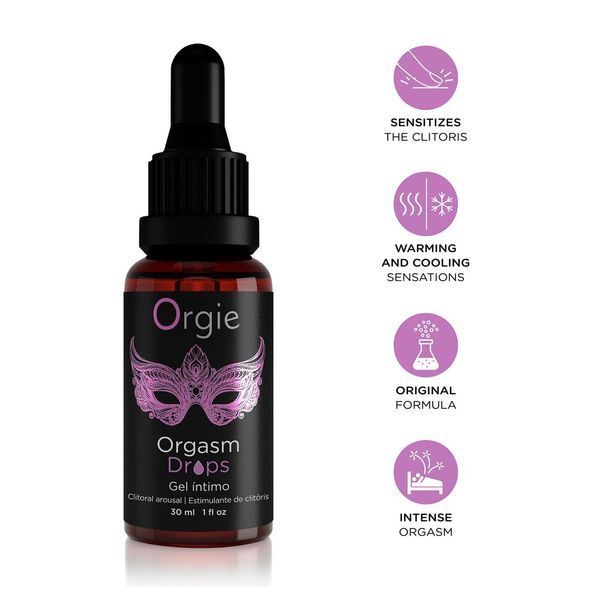 Возбуждающие капли для клитора &laquo;ORGASM DROPS&raquo; Orgie, 30 мл. 21357 фото