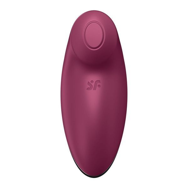 Вібростимулятор-пульсатор Satisfyer Tap&Climax 2 Red, 11х5 см. SX2185 фото