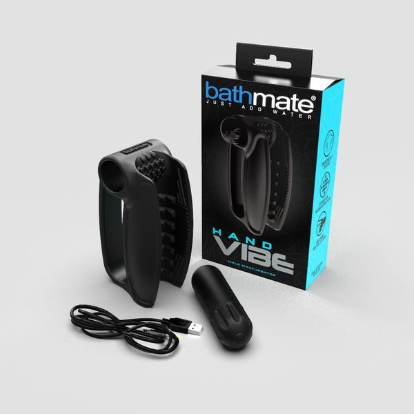 Мастурбатор із вібропулею Bathmate Hand Vibe, 10 режимів, перезаряджається SO7500 фото