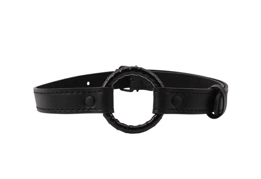 Кляп кольцо Black Metal O-Ring Gag Fierce Euphoria Chisa CH30632 фото
