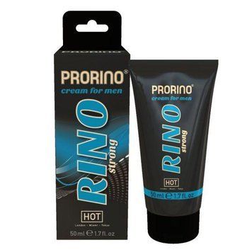 Крем рекційний для чоловіків Rino Strong Cream, 50 мл. HOT78204 фото