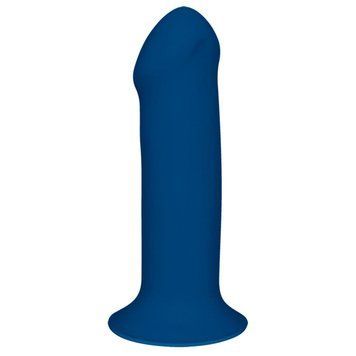 Двошаровий дилдо Adrien Lastic Hitsens 1 Blue, підходить для страпону, 17,7х4,5 см. SX1273 фото