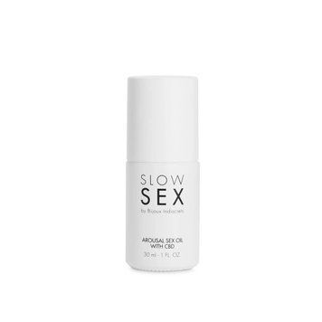 Масло для возбуждения для двоих Bijoux Indiscrets SLOW SEX Arousal Sex Oil CBD, 30 мл. SO9342 фото