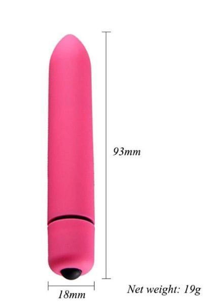 Віброкуля XESE BV05 PINK, 10 режимів вібрації, 9,3х1,8 см. BV05 PINK фото