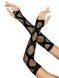 Довгі рукавички у велику сітку Leg Avenue Faux wrap net arm warmers One size Black SO8574 фото 3