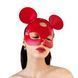 Шкіряна маска мишки Art of Sex - Mouse Mask, колір Червоний SO9650 фото 1