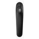 Вакуумный клиторальный стимулятор с вибрацией Satisfyer Dual Kiss Black, 18,5х4 см. SO6114 фото 4