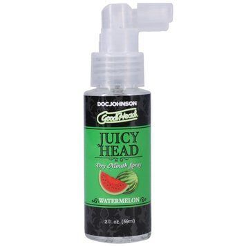 Увлажняющий оральный спрей арбуз Doc Johnson GoodHead &ndash; Juicy Head &ndash; Dry Mouth Spray &ndash; Watermelon, 59 мл. SO6067 фото
