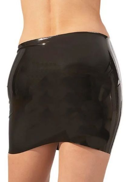 Латексная юбка Latex Mini Skirt от Orion, S, M, L, XL 421370 фото