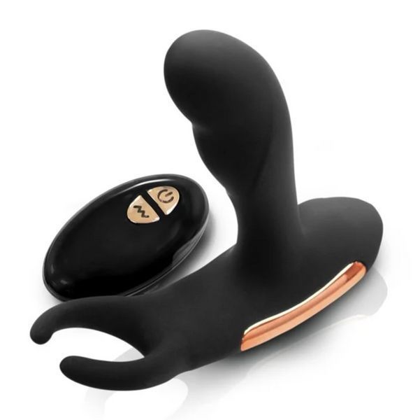 Масажер простати з нагріванням та вібрацією Renegade Sphinx Warming Prostate Massager від NS Novelties, 10х2,9 см. 430319 фото