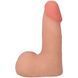 Фалоімітатор Doc Johnson The Realistic Cock ULTRASKYN &mdash; 5 Inch with Balls Vanilla, 13,3х3,8 см. SX4482 фото 6