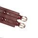 Шкіряний пояс для бондажу Liebe Seele Wine Red Waist Cuff, розмір L SO9462 фото 7