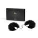 Пухнасті наручники Bijoux Indiscrets Za za zu - feather handcuffs, перові, подарункова упаковка SO2673 фото 1