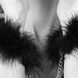 Пухнасті наручники Bijoux Indiscrets Za za zu - feather handcuffs, перові, подарункова упаковка SO2673 фото 4