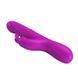 Вибратор с ротацией и толчками Pretty Love Reese Vibrator Purple, 24,8х3,6 см. 6603BI1219 фото 2
