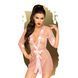 Комплект з прозорим пеньюаром та мініатюрними стрінгами Penthouse - Midnight Mirage Rose, S/L, XL SO4365 фото 1