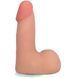Фалоімітатор Doc Johnson The Realistic Cock ULTRASKYN &mdash; 5 Inch with Balls Vanilla, 13,3х3,8 см. SX4482 фото 2