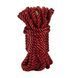 Роскошная веревка для Шибари Zalo Bondage Rope Red 10 метров, 8 мм, цвет красный SO8235 фото 1