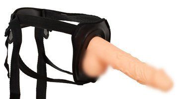 Полый страпон Erection Assistant Hollow Strap-On, 24х4,5 см. 61325386800000 фото