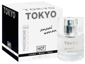 Парфуми з феромонами для жінок HOT Pheromon Parfum TOKYO sensual woman, 30 мл. HOT55113 фото