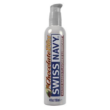 Съедобный лубрикант со вкусом шоколада на водной основе Swiss Navy Chocolate Bliss, 118 мл. SO5708 фото