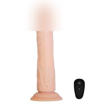 Вібратор з ротацією і пульсацією Naked ADDICTION 8| Rotating & Thrusting Dong &mdash; Vanilla, 20,3х4,3 см. SX3928 фото