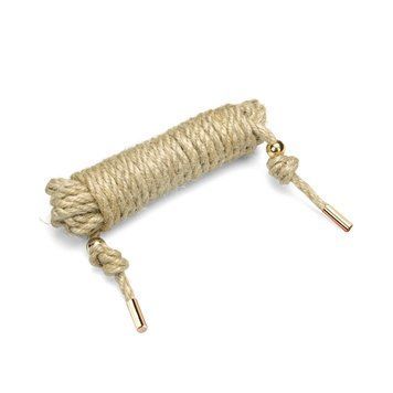 Натуральная веревка для шибари Liebe Seele Shibari 5M Rope Hemp, джут, 5 метров SX1675 фото