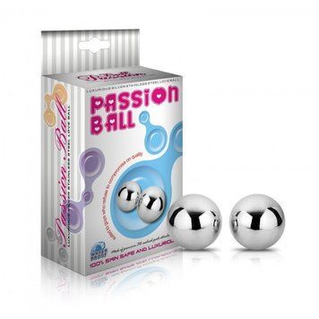 Металлические вагинальные шарики Passion Balls, 2 см. 6452LVTOY219 фото