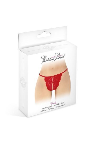 Трусики с доступом Fashion Secret Cindy Red, S/L SX2623 фото