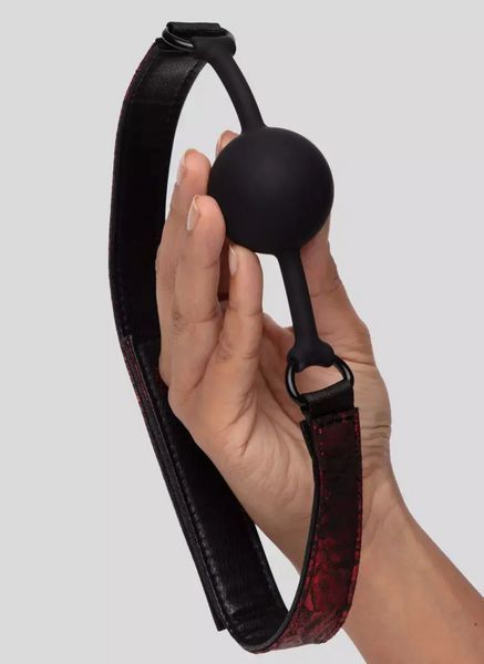 Кляп силиконовый Fifty Shades of Grey Sweet Anticipation Reversible Silicone Ball Gag FS83666 фото