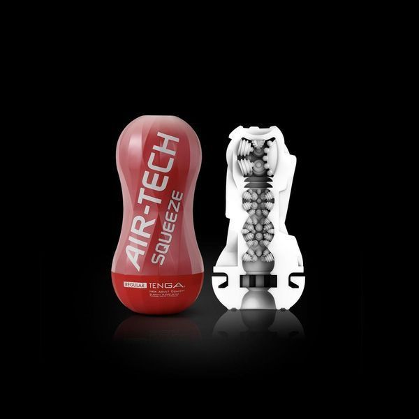 Мастурбатор Tenga Air-Tech Squeeze Regular, сжимаемый корпус, 17х8 см. SO3047 фото
